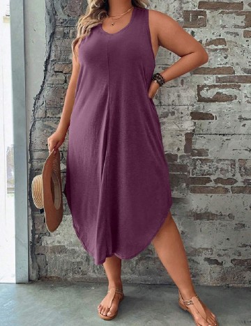 Rochie medie SHEIN CURVE, mov