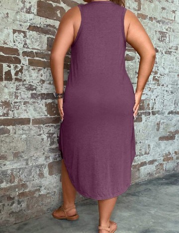 Rochie medie SHEIN CURVE, mov