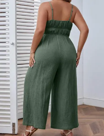 Salopeta SHEIN CURVE, verde