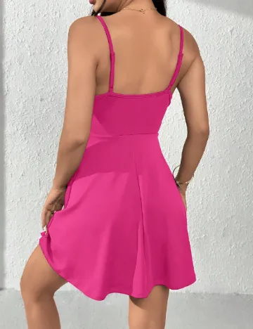Rochie scurta SHEIN, roz