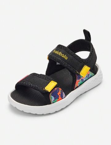 Sandale Shein Kids, negru