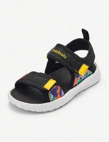 Sandale Shein Kids, negru