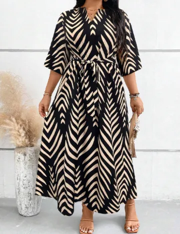 Rochie lunga SHEIN CURVE, negru