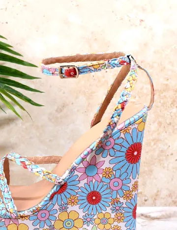 Sandale SHEIN, floral print