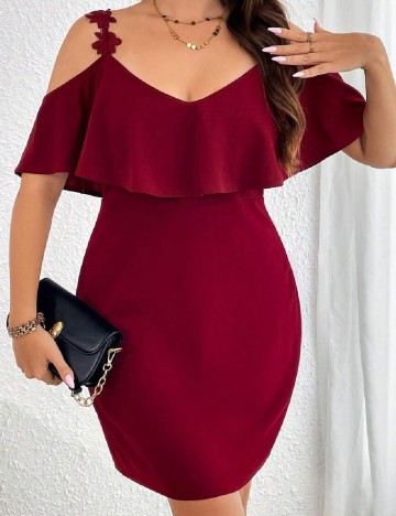Rochie scurta SHEIN CURVE, visiniu