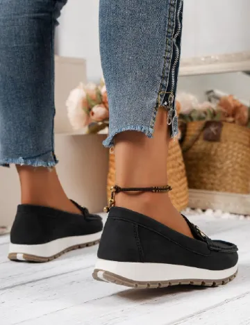 Mocasini SHEIN, negru
