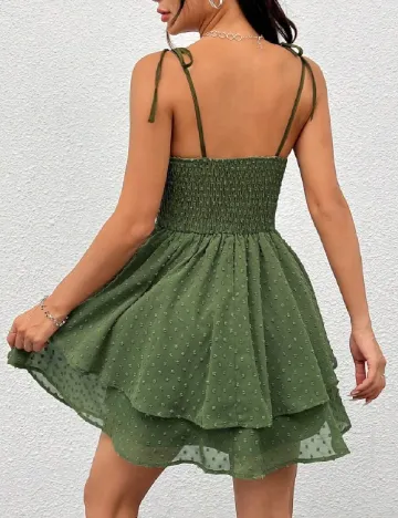 Rochie scurta SHEIN, verde