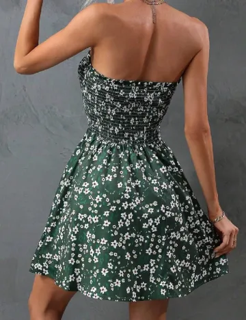 Rochie scurta SHEIN, verde