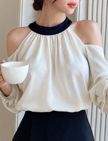 Bluza Dazy, alb
