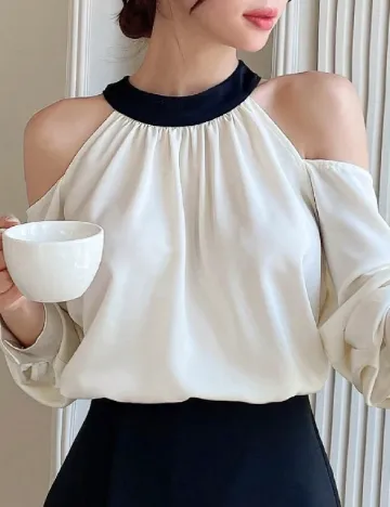 Bluza Dazy, alb