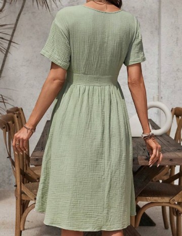 Rochie medie SHEIN, verde
