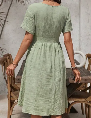 Rochie medie SHEIN, verde