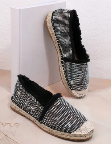 Espadrile SHEIN, negru