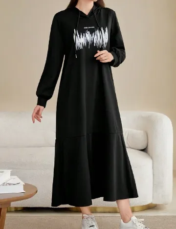 Rochie lunga SHEIN, negru