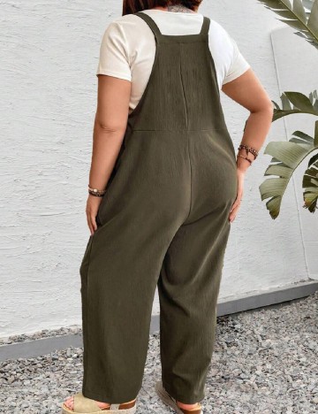 Salopeta SHEIN CURVE, verde