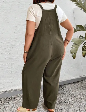 Salopeta SHEIN CURVE, verde
