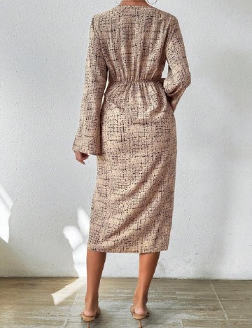 Rochie medie SHEIN, maro
