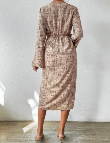 Rochie medie SHEIN, maro