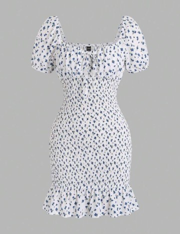 Rochie scurta SHEIN, alb