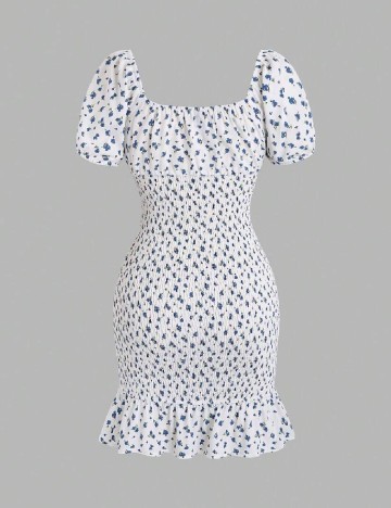 Rochie scurta SHEIN, alb
