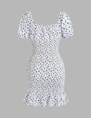 Rochie scurta SHEIN, alb
