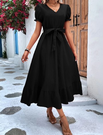 Rochie lunga SHEIN, negru