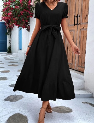 Rochie lunga SHEIN, negru
