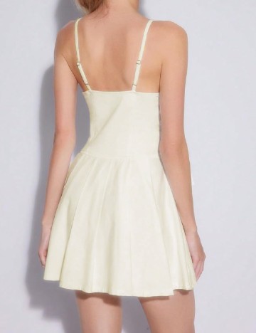 Rochie scurta Forever 21, ecru