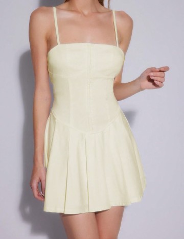 Rochie scurta Forever 21, ecru