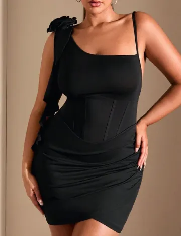 Rochie scurta SHEIN CURVE, negru