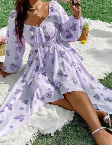Rochie medie SHEIN CURVE, mov