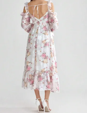 Rochie medie SHEIN, floral print