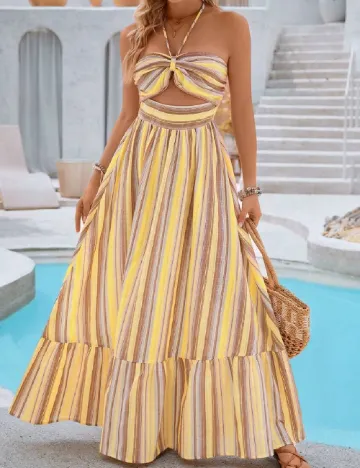 Rochie lunga SHEIN, mix culori