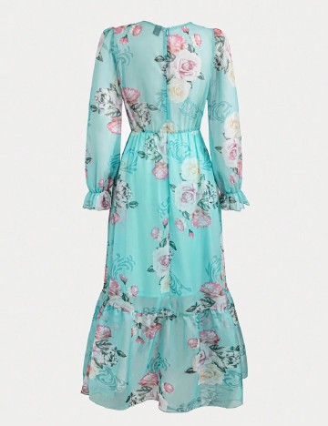 Rochie lunga SHEIN, albastru