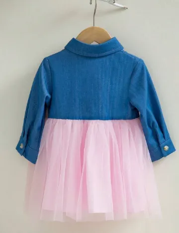 Rochie Shein Kids, roz/albastru