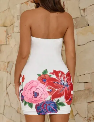 Rochie scurta SHEIN, alb