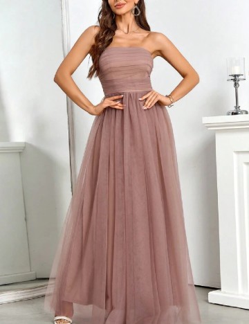 Rochie lunga SHEIN, roz