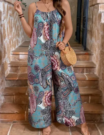 Salopeta SHEIN CURVE, mix culori