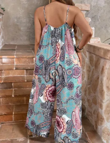 Salopeta SHEIN CURVE, mix culori
