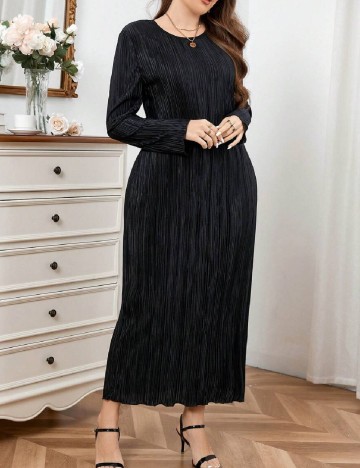 Rochie lunga SHEIN CURVE, negru