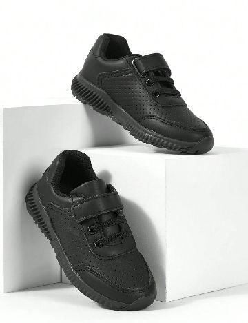 Adidasi Shein Kids, negru
