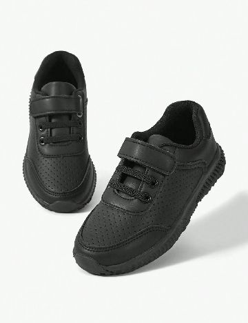 Adidasi Shein Kids, negru