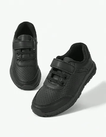 Adidasi Shein Kids, negru