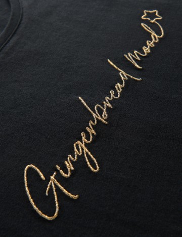 Tricou Reserved, negru