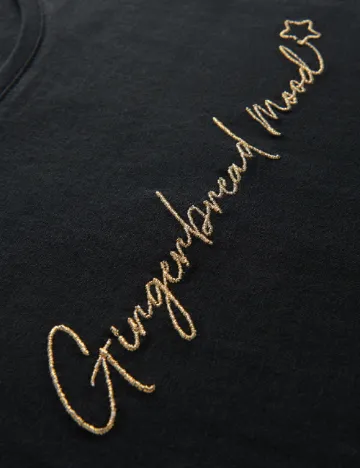 Tricou Reserved, negru