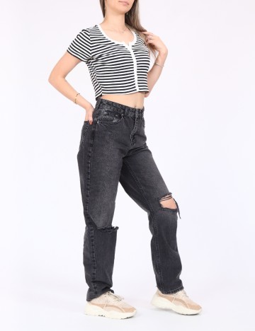 Top Reserved, alb/negru