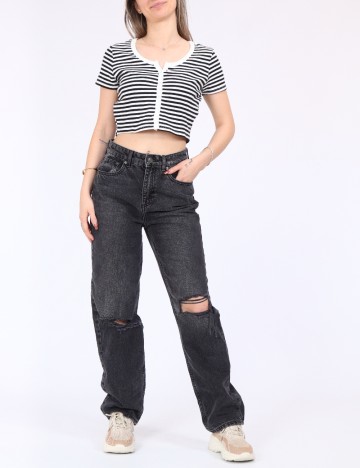 Top Reserved, alb/negru
