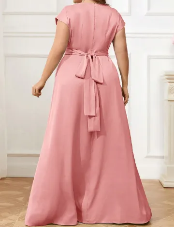 Rochie lunga SHEIN CURVE, roz