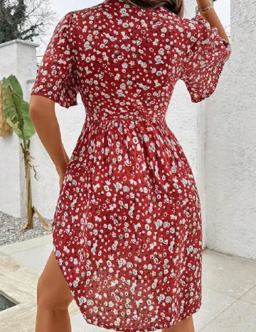Rochie scurta SHEIN, rosu