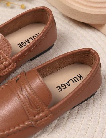 Mocasini Shein Kids, maro